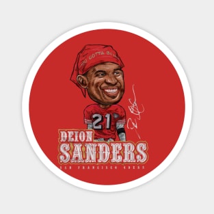 Deion Sanders San Francisco Big Head Magnet